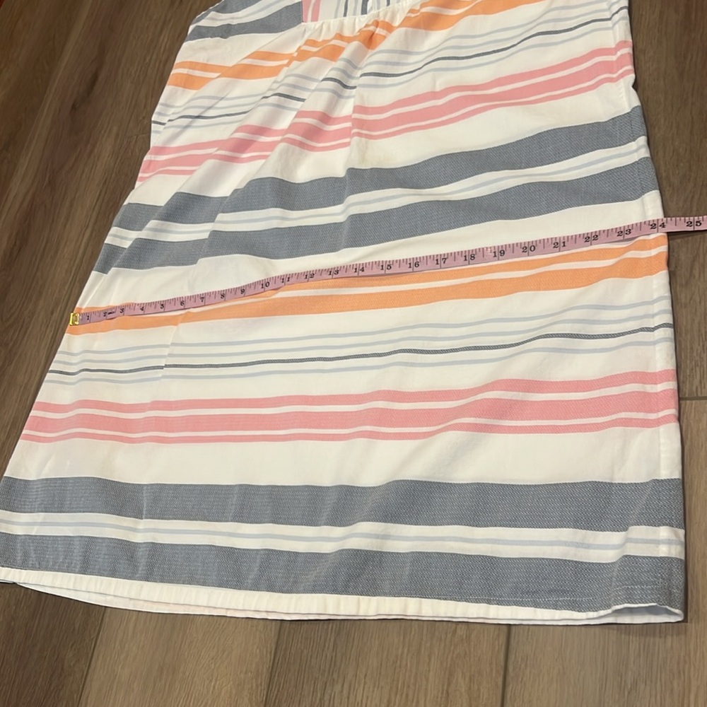 Tommy Bahama Blue and Pink Striped Dress - Picture 6 of 13